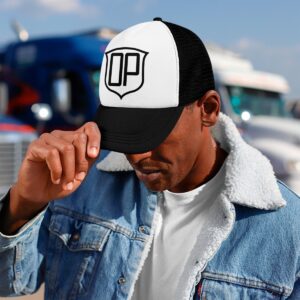 mockup-of-a-man-covering-his-face-with-a-trucker-hat-29470